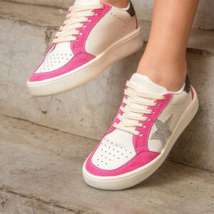 Star Sneaker Fuchsia / Silver