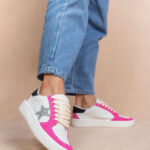 Star Sneaker Fuchsia / Silver